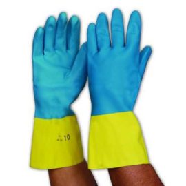Blue Neoprene Gloves