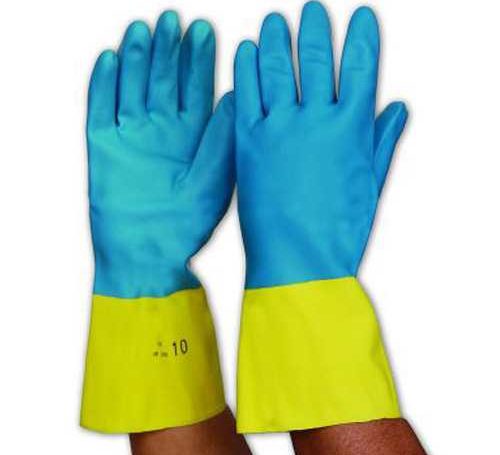 Blue Neoprene Gloves