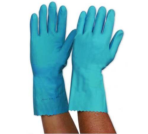 Blue Silver Lined Glove
