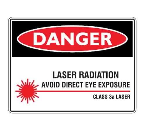 Danger Laser Radiation Sign