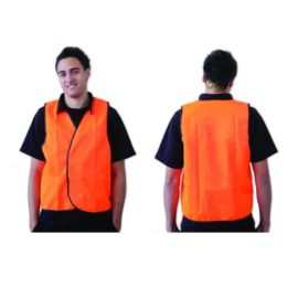 Fluoro Orange Safety Vest