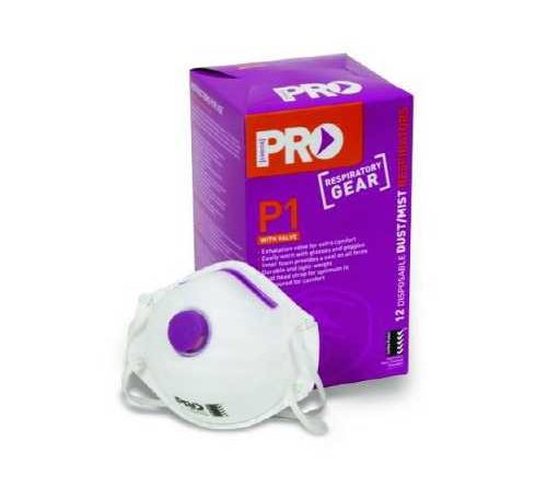 Respirator P1 with Valve (12 Pack)