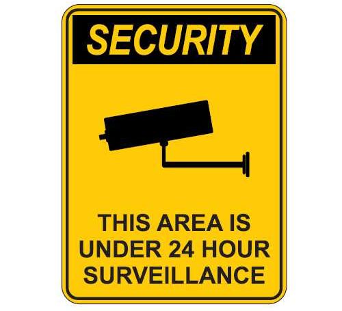 Surveillance Sign